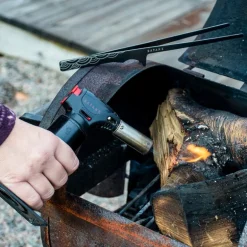 Gassbrenner Flame King svart