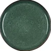 Gastro tallerken 21 cm svart/grønn