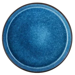 Gastro tallerken 21 cm svart/blå