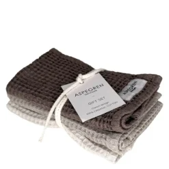 Gavesett med kjøkkenkluter 3 stk pepper