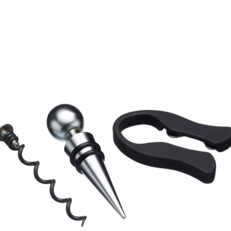 Gavesett vinåpner 4 deler svart