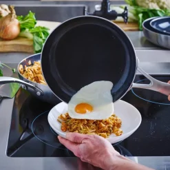 Geneva stekepanne 24 cm stål