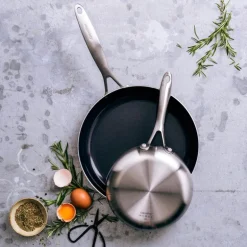 Geneva stekepannesett 20/28 cm stål