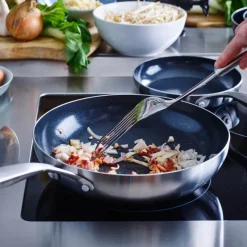 Geneva wokpanne 28 cm 3,6L rustfri