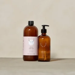 Geranium refill håndsåpe 1000 ml lys rosa