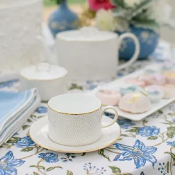 Gio Gold tekopp & asjett sett 2 deler