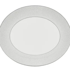 Gio Platinum ovalt serveringsfat 33 cm