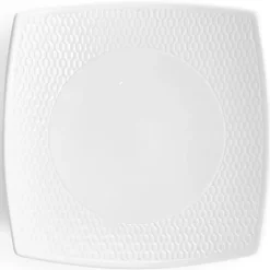 Gio skulpturell skål 14x14 cm hvit