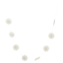 Girla girlander papir 200 cm hvit