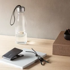 Glassdrikkeflaske 0,5L svart