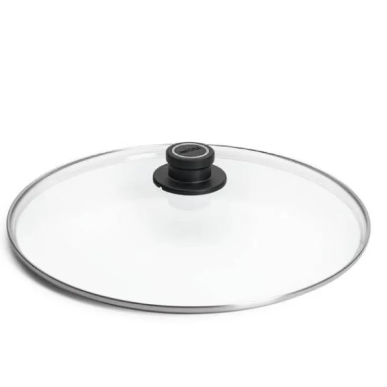 Glasslokk med ventil 32 cm