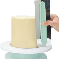 Glasurjevner mintgrønn/blank