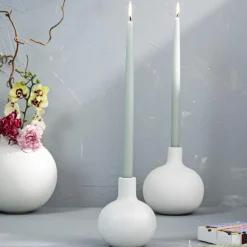 Globo lysestake 16,5 cm hvit