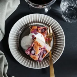 Golden kakegaffel 15 cm 4 stk gylden