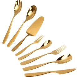 Golden Rose bestikksett 33 deler gull