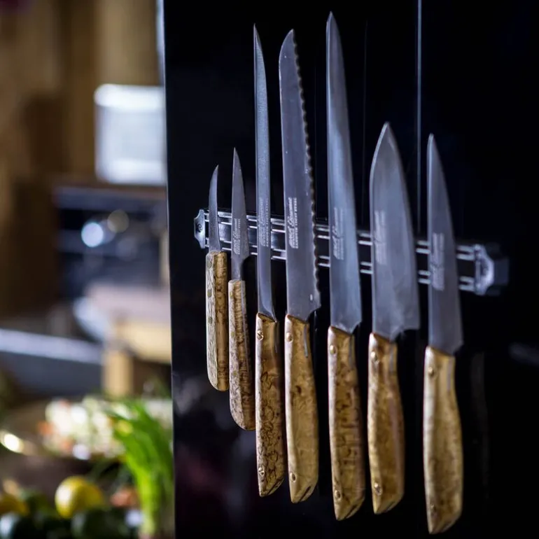 Gourmet knivsett 8 deler tre