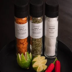 Gourmet kvern med ost og basilikum