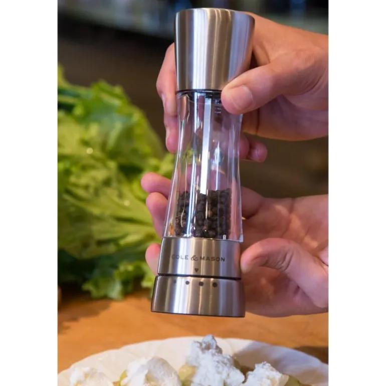 Gourmet Precision - Derwent pepperkvern børstet stål