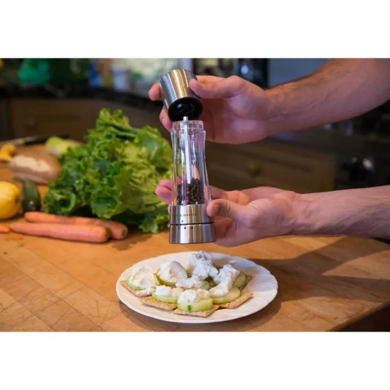 Gourmet Precision - Derwent pepperkvern børstet stål