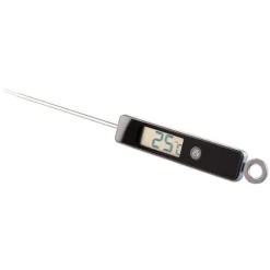 Grad steketermometer digital 26 cm svart