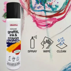 Grafitti, ink & crayon flekkfjerner grafitti, blekk og fargestifter 100 ml