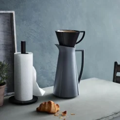 Grand Cru kjøkkenrullholder svart