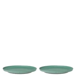 Grand Cru Take tallerken 26 cm 2 stk støvet grønn