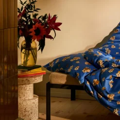 Grand Pleasantly sengetøy 140x220 cm blå