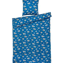 Grand Pleasantly sengetøy 140x200 cm blå