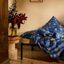 Grand Pleasantly sengetøy 140x200 cm blå