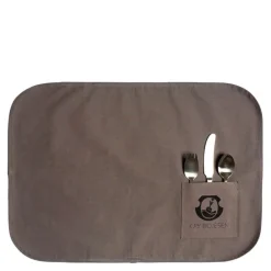 Grand Prix barnesett 3 deler matt stål