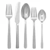 Grand Prix bestikksett 5 deler polert stål