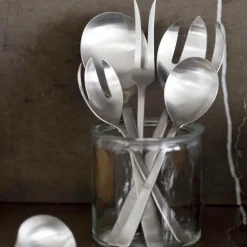 Grand Prix lite salatbestikk 2 deler matt stål