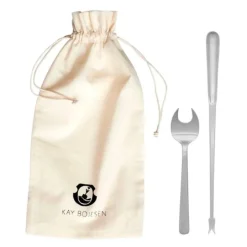 Grand Prix skalldyrsett 8 deler matt stål