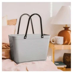 Green Plastic veske liten 7,5L lys grå