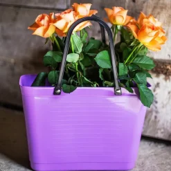 Green Plastic veske liten 7,5L lilla