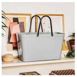 Green Plastic veske stor 15L lysegrå