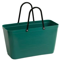 Green Plastic veske stor 15L mørk grønn