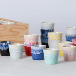 Gres beger 21 cl 8x7,5 cm gul