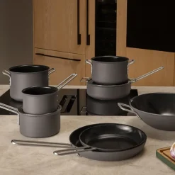 Grey Line kasserolle 1,1L 13 cm keramisk Slip-Let