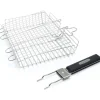 Grillkurv rustfritt stål