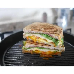 Grillpanne i støpejern 28 cm