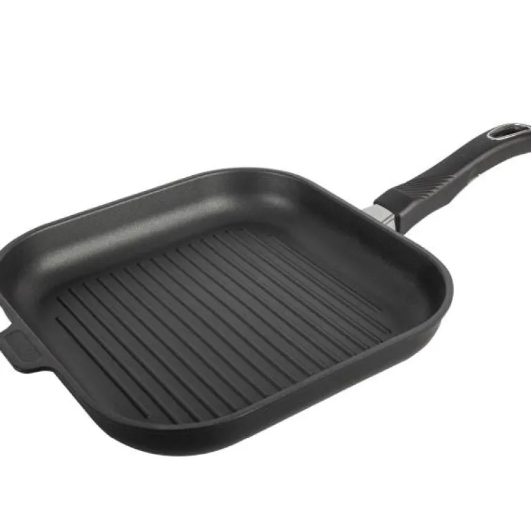 Grillpanne m/avtagbart håndtak 28 cm