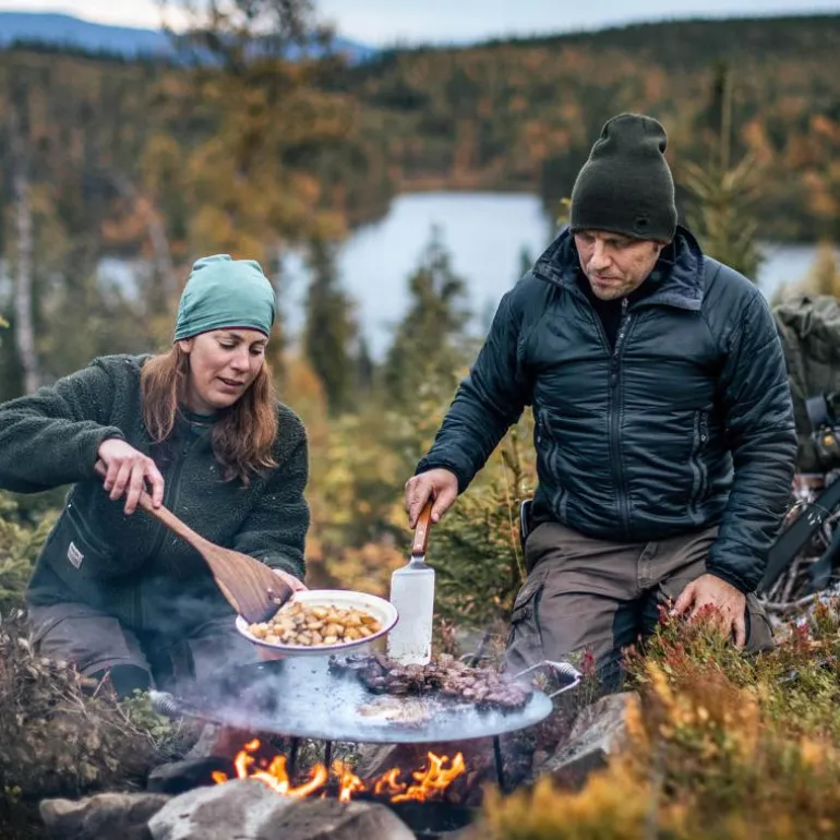 Grillspade 47 cm stål/tre