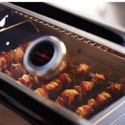 Grillspyd m/ stativ 6 stk 18/10 stål