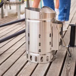 Grillstarter 32x19x34 cm stål