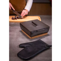 Grillvott skinn black