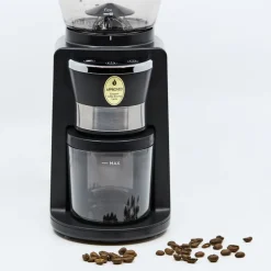 Grindersupreme kaffekvern 210g svart/børstet