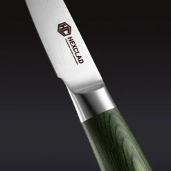 Grønnsakskniv 9 cm skogsgrønn