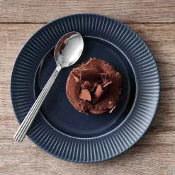 Groovy dessertskje polert